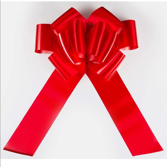 23 Inch Huge Red Bow - Picture 4 of 8
